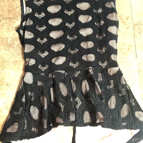 Bcbg péplum top - Picture 3 of 4